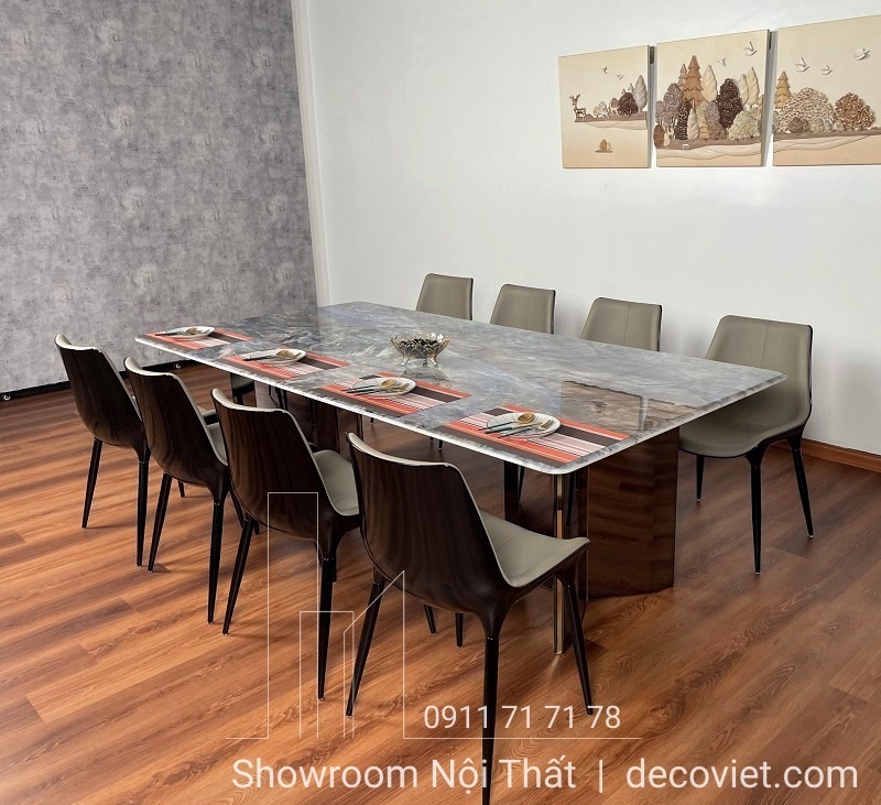 Bộ bàn ăn 8 ghế sang trọng