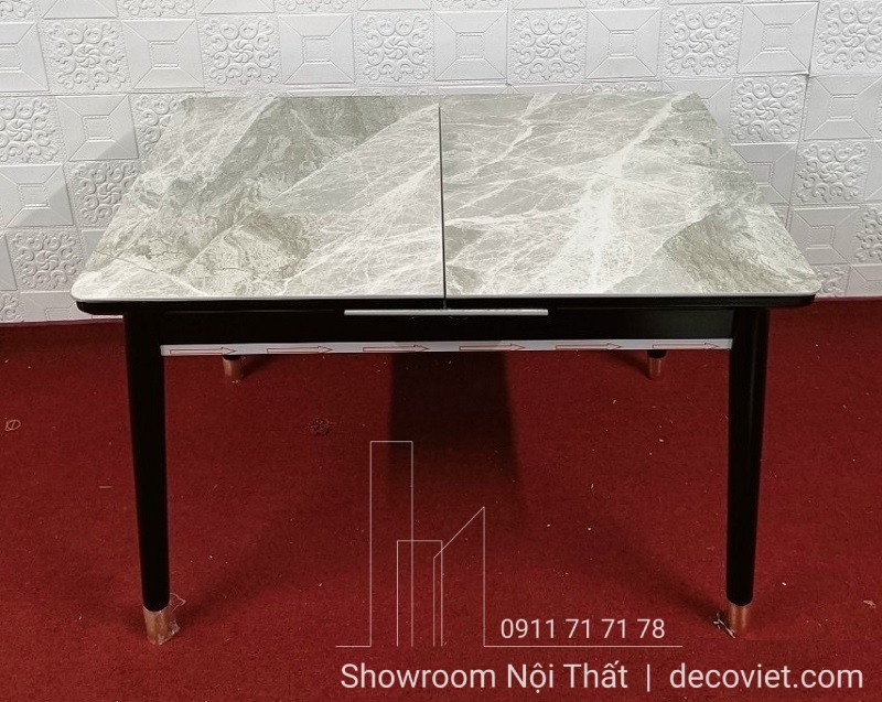 Bàn ăn mặt đá kéo dài 2719S tích hợp bếp điện từ tiết kiệm diện tích