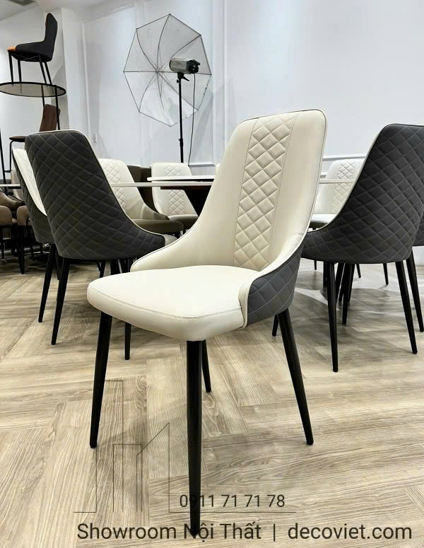 ghế ăn bọc da hiện đại