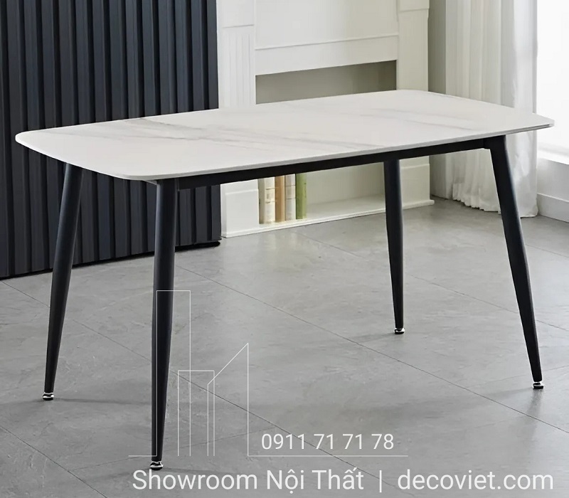 bàn ăn mặt đá 1m2