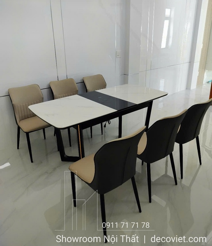 bàn ăn có bếp từ