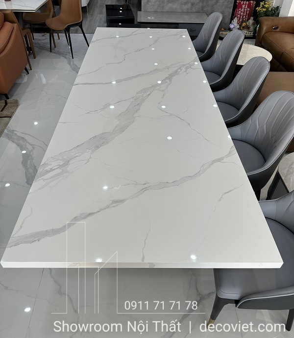 Bàn ăn mặt đá nhập khẩu cao cấp