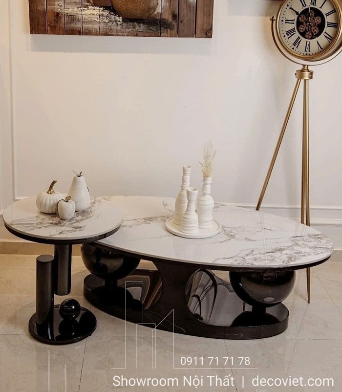 Bàn trà phòng khách cao cấp 413S phong cách châu Âu sang trọng