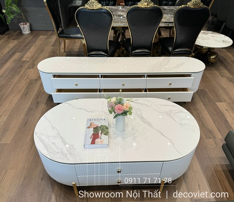 Bàn Trà Mặt Đá Cao Cấp