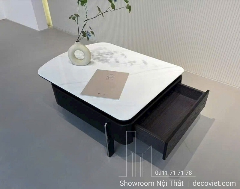 Bàn trà phòng khách 433S thông minh, kết hợp ngăn kéo tiện dụng