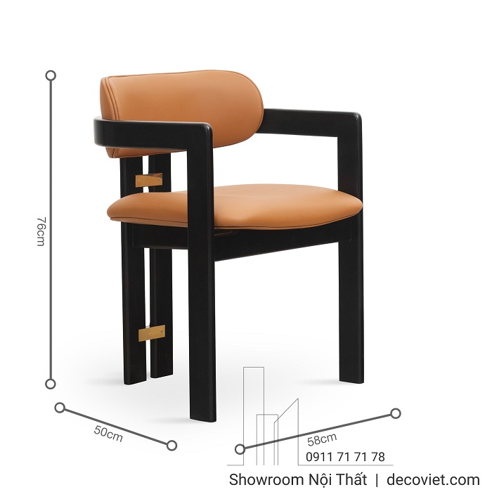 Bàn ăn gỗ 6 ghế đẹp cho căn hộ chung cư