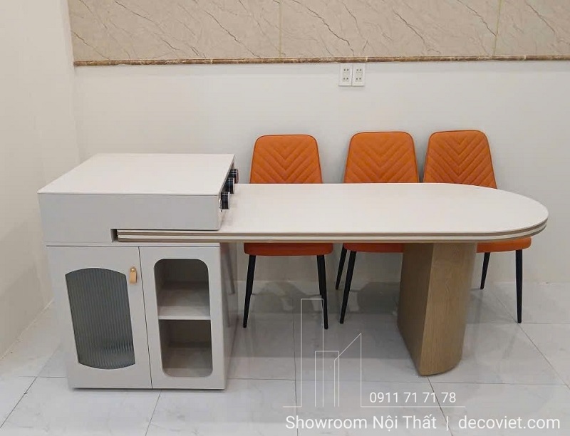 Đảo bếp kết hợp bàn ăn thông minh 2717S hiện đại