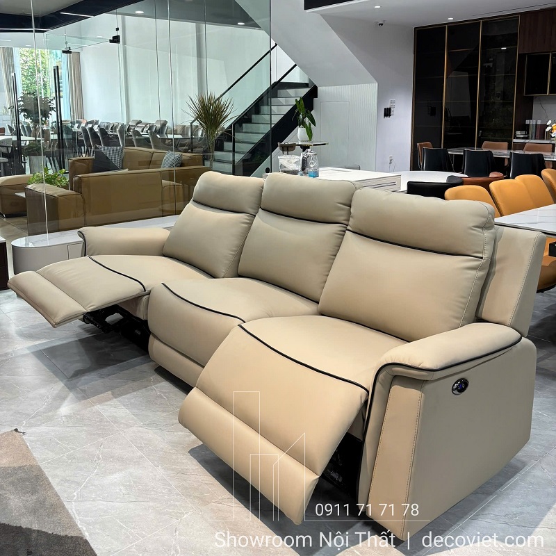 Ghế sofa chỉnh điện thông minh tích hợp nhiều chế độ thư giãn linh hoạt