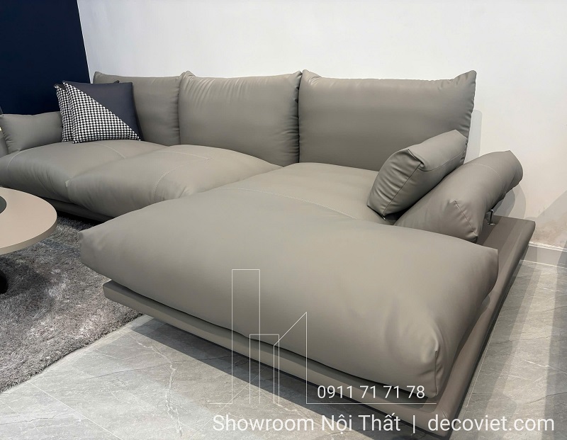 sofa góc chữ L phòng khách