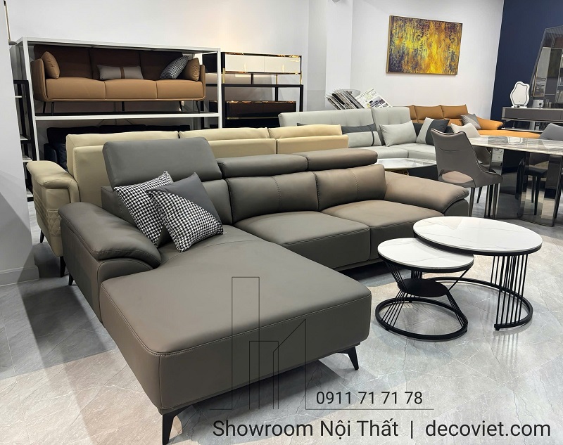 ghế sofa góc chữ L cao cấp
