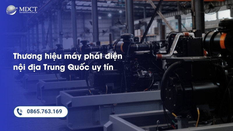 Top thương hiệu máy phát điện nội địa Trung Quốc uy tín