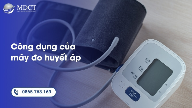 Công dụng của máy đo huyết áp
