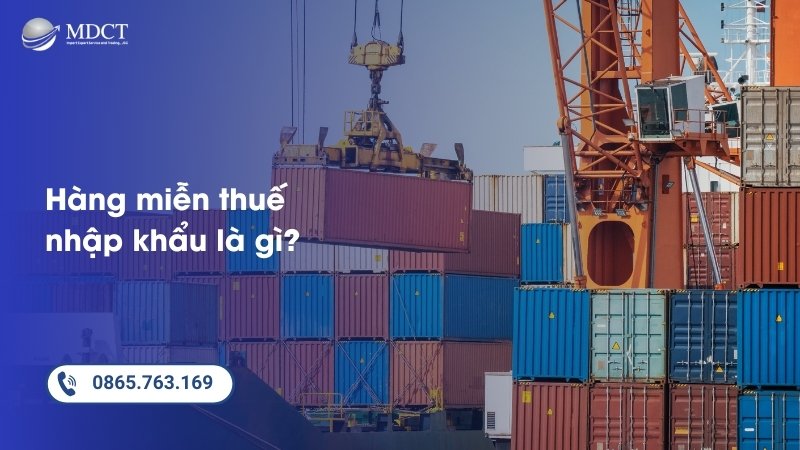 Hàng miễn thuế nhập khẩu là gì