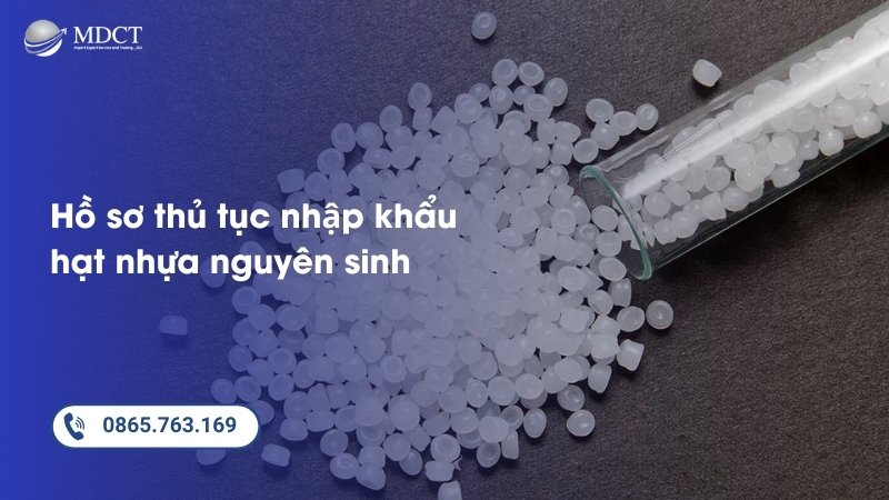 Hồ sơ làm thủ tục nhập khẩu hạt nhựa nguyên sinh