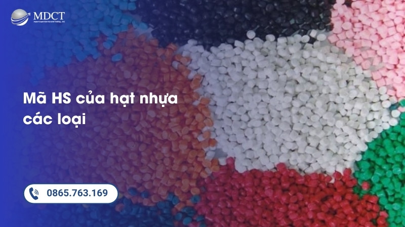 Mã HS của hạt nhựa các loại