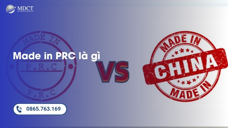 Made in PRC là gì
