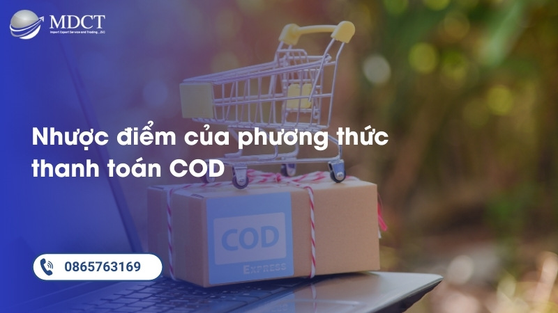 Nhược điểm của phương thức thanh toán COD