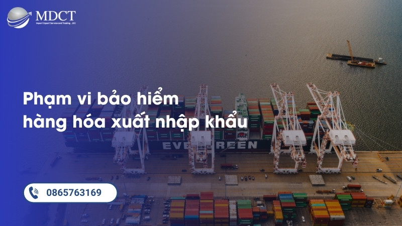 Phạm vi bảo hiểm hàng hóa xuất nhập khẩu