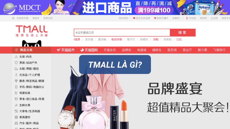 Tmall là gì? Cách mua hàng Tmall về Việt Nam