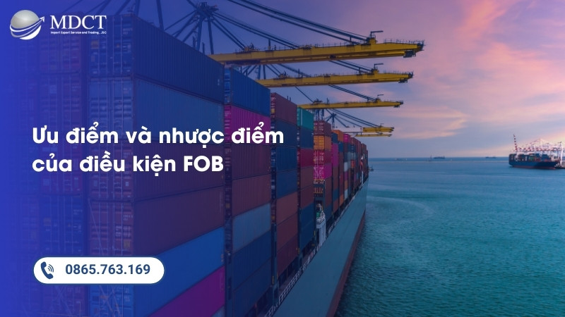 Ưu, nhược điểm của điều kiện FOB