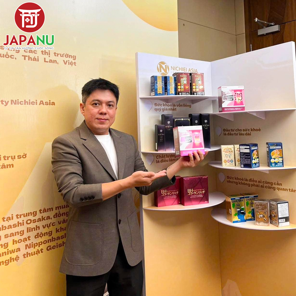 Đại diện Japanu tham gia lễ kỷ niệm 50 năm thành lập Tập đoàn Nichiei Bussan