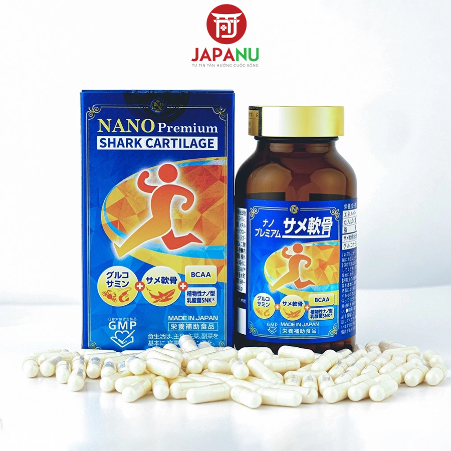 Viên uống sụn cá mập Nano Premium từ Nhật Bản