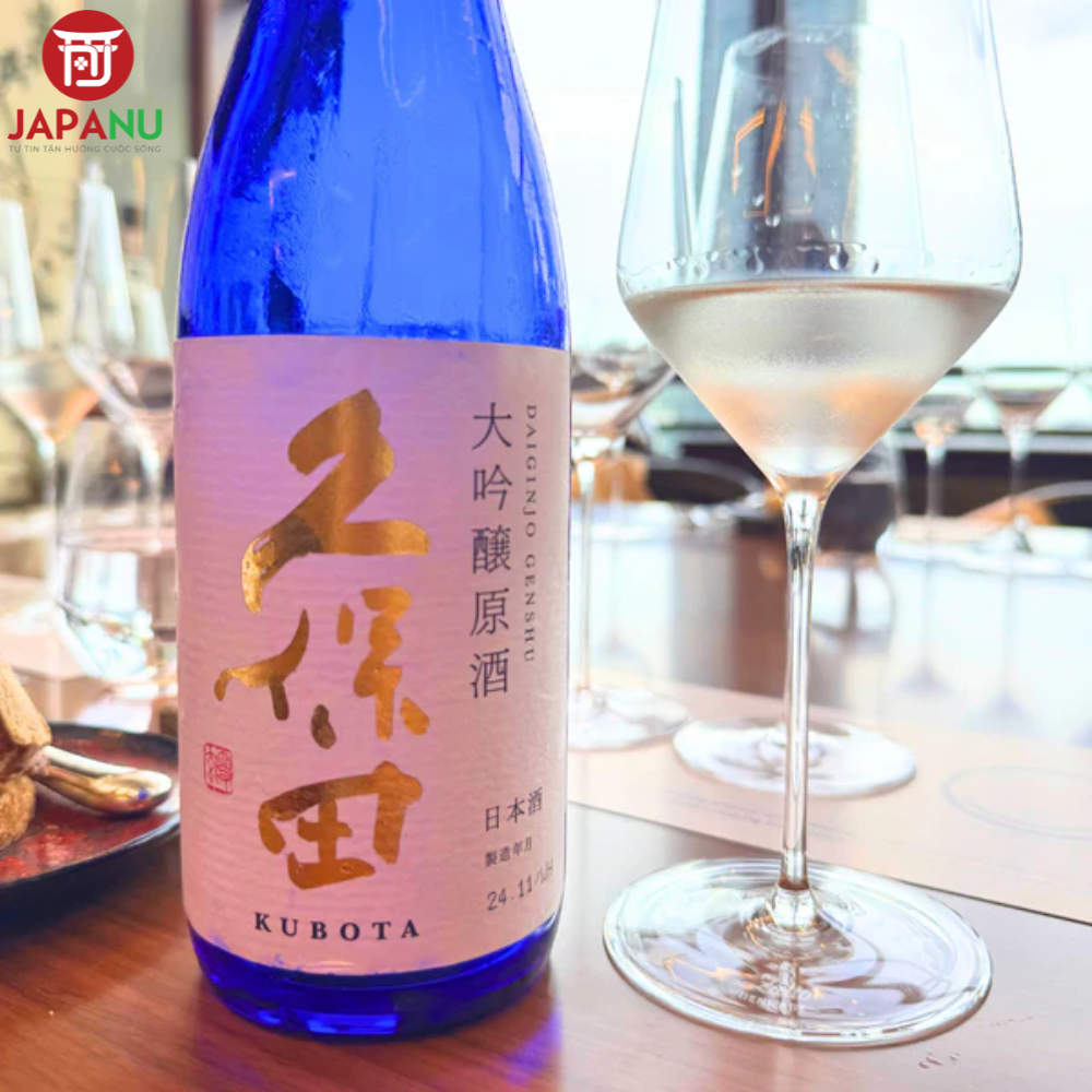 Gói Ý Cách Uống Rượu Sake Kubota Daiginjo Genshu