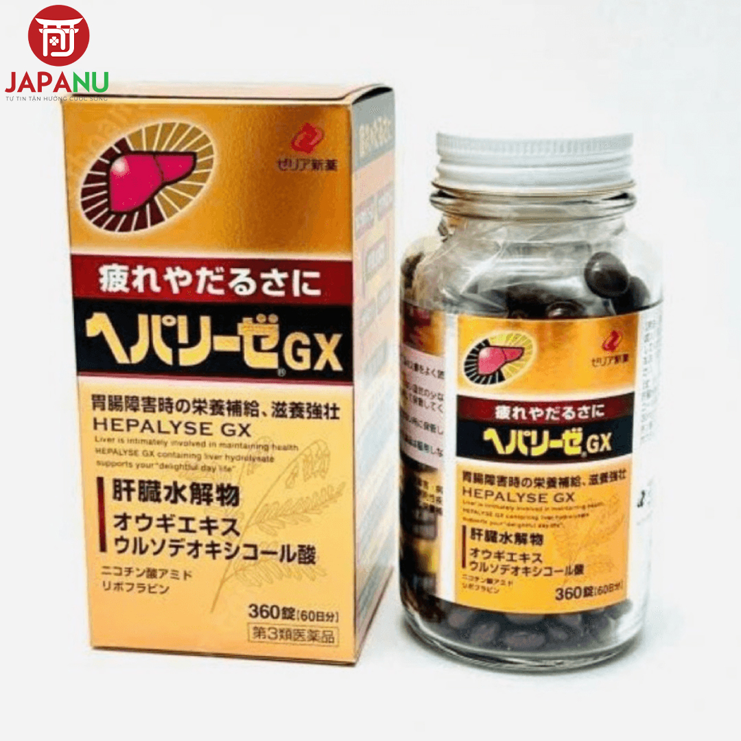 Viên uống bổ gan Zeria Hepalyse GX