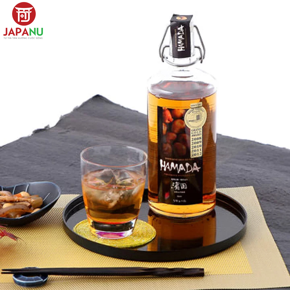 Rượu Mơ Vảy Vàng Hamada 750ml Nhật Bản Có Gì Đặc Biệt?