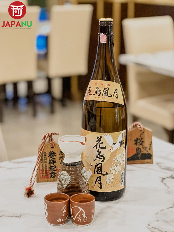Rượu Sake Hokkan Kachofugetsu Futsushu 1800ml