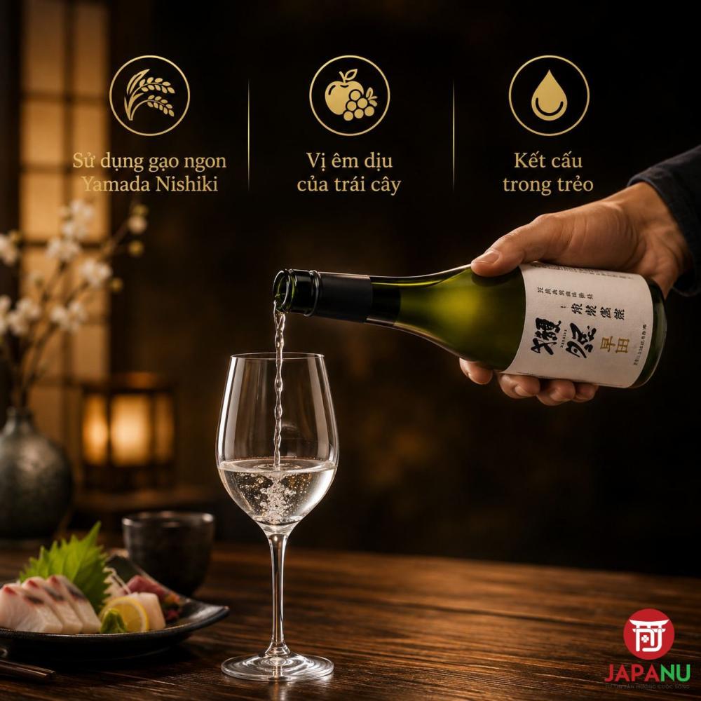 Hương vị của Dassai 23 Hayata