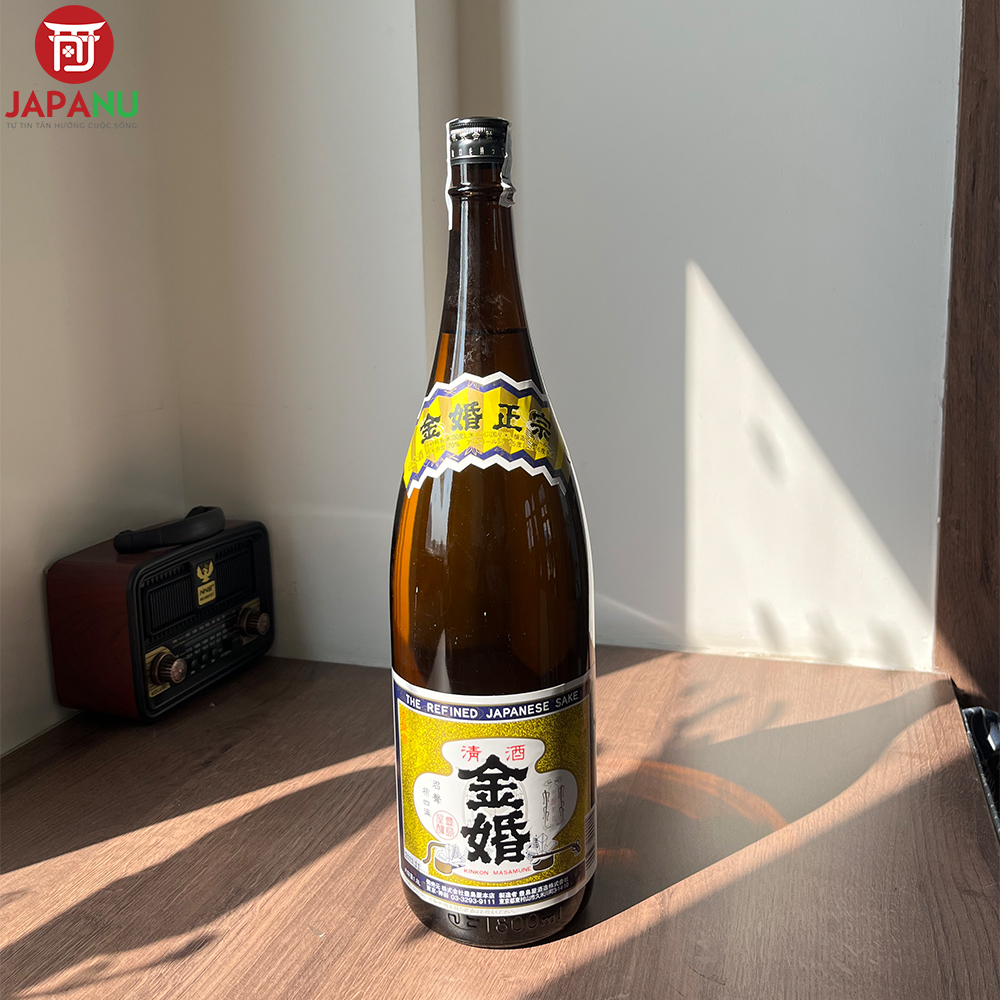 Rượu Sake Kinkon Josen Honjozo 1800ml Có Gì Nổi Bật?