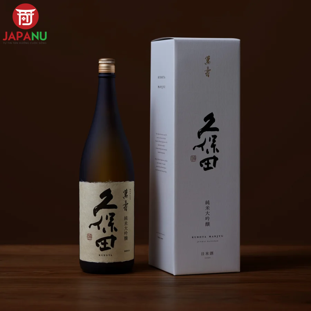 Giới Thiệu Rượu Sake Kubota Manju Junmai Daiginjo Nhật Bản