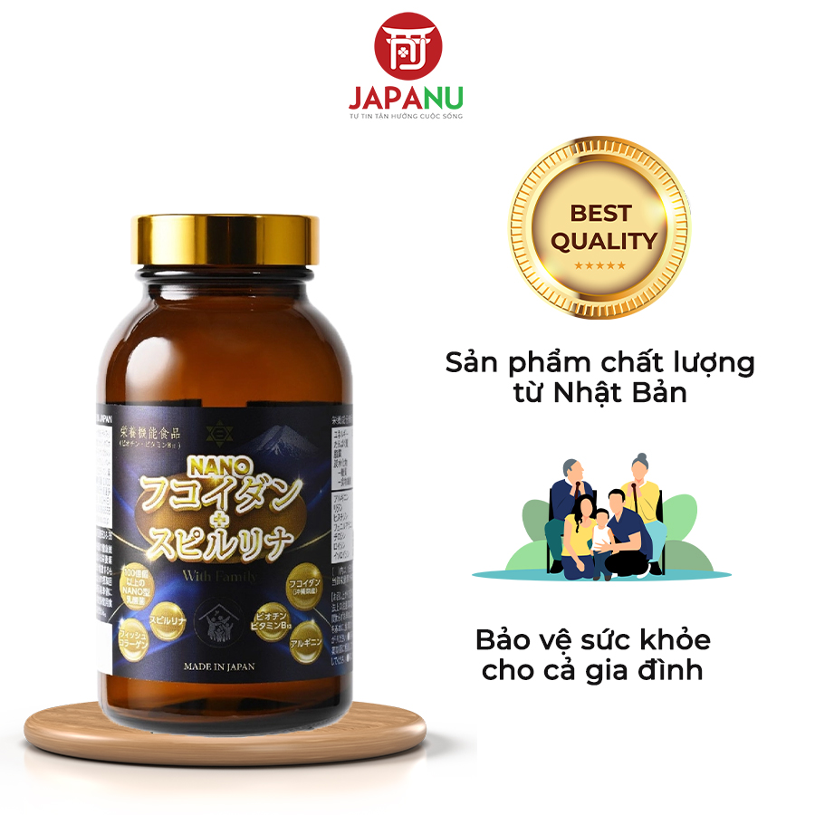Vì Sao Nên Sử Dụng Viên Uống Nano Fucoidan và Tảo Xoắn Spirulina Nhật Bản?