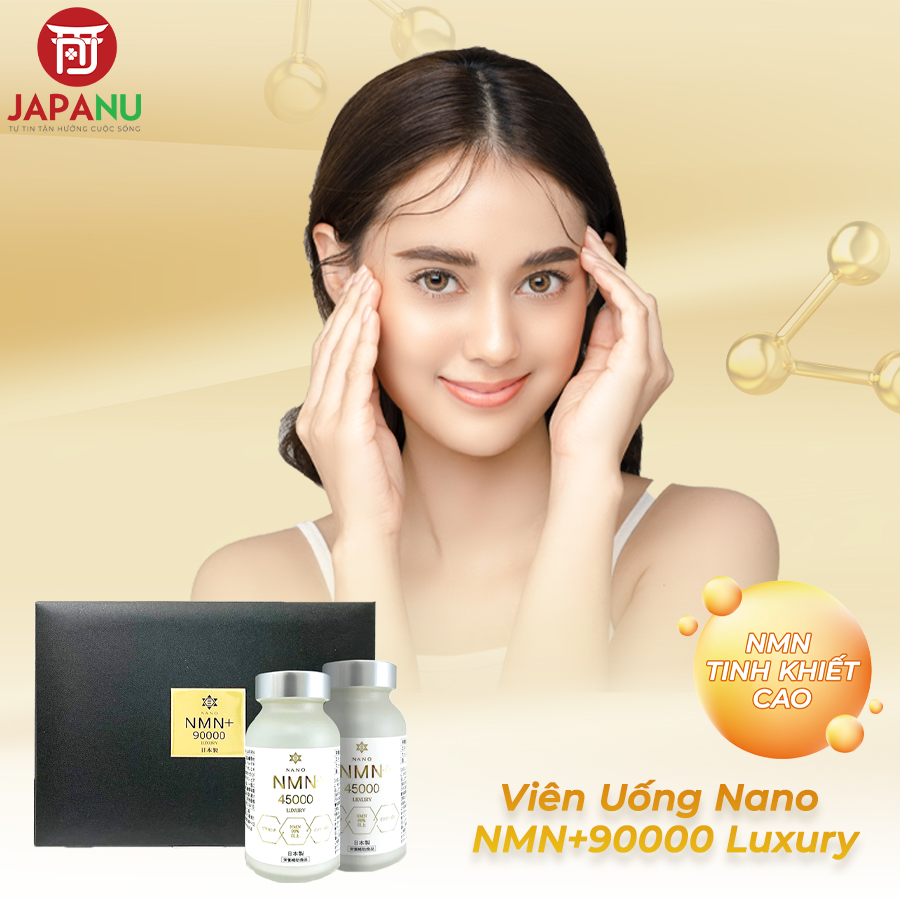 Viên Uống Nano NMN+90000 Luxury Cao Cấp Từ Nhật Bản