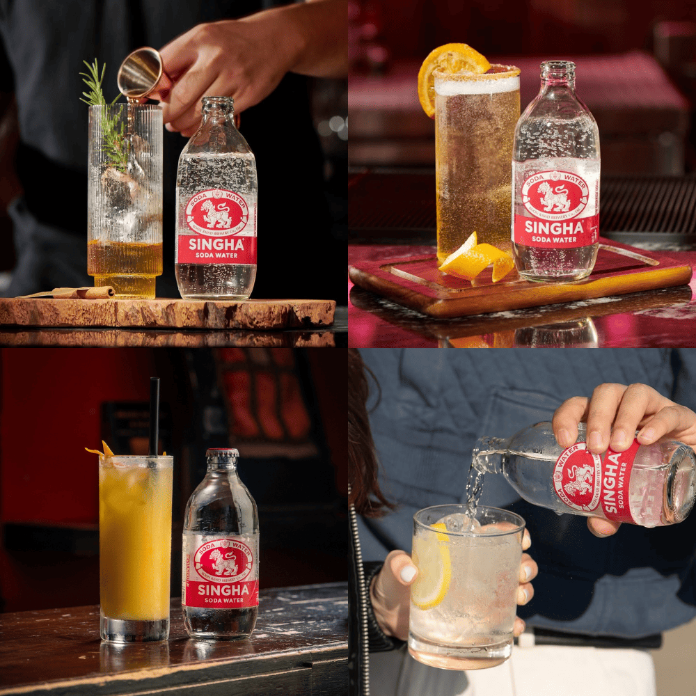 Gói Ý Cách Sử Dụng Soda Singha Từ Thái Lan