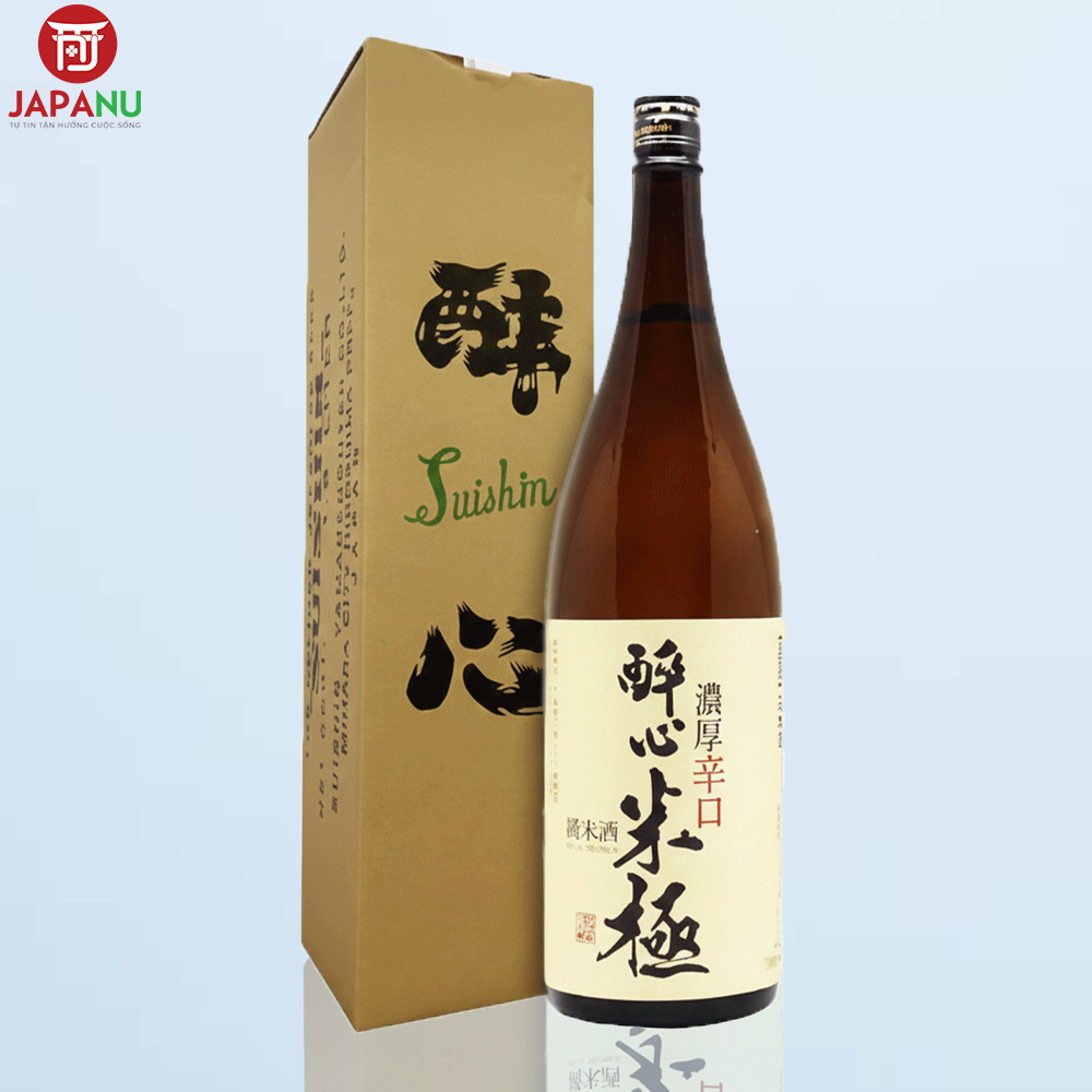 Rượu Sake Suishin Kome No Kiwami Junmai Maggum 1800ml Nhật Bản