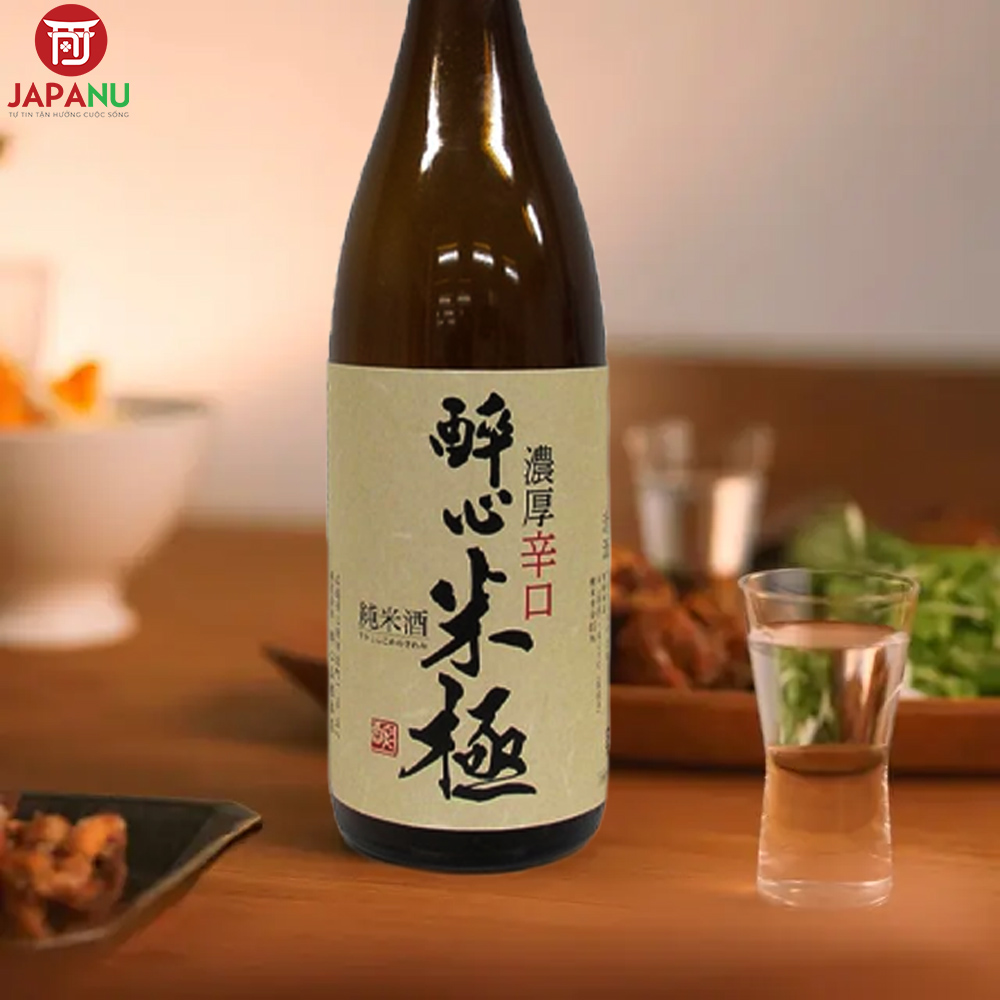 Rượu Suishin Kome No Kiwami Junmai Maggum hương vị thơm ngon