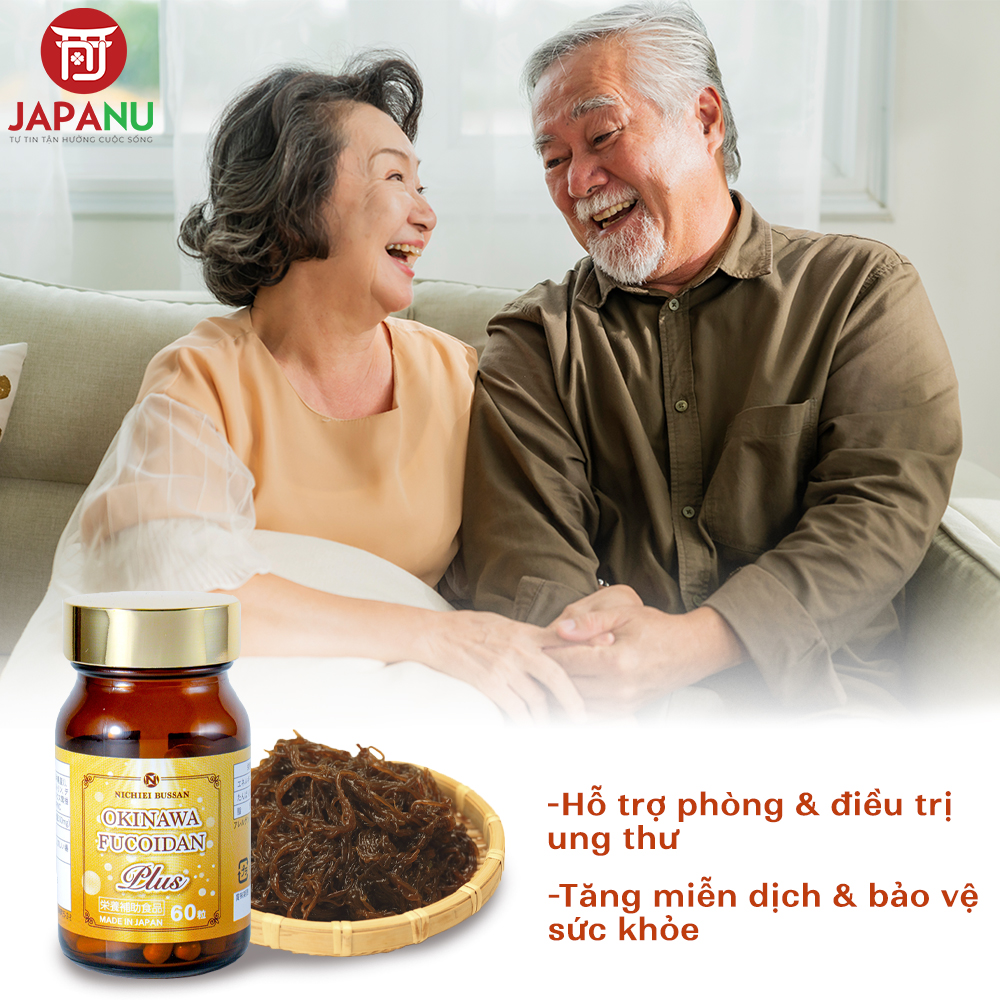 Công Dụng Viên Uống Phòng Ung Thư Okinawa Fucoidan Plus