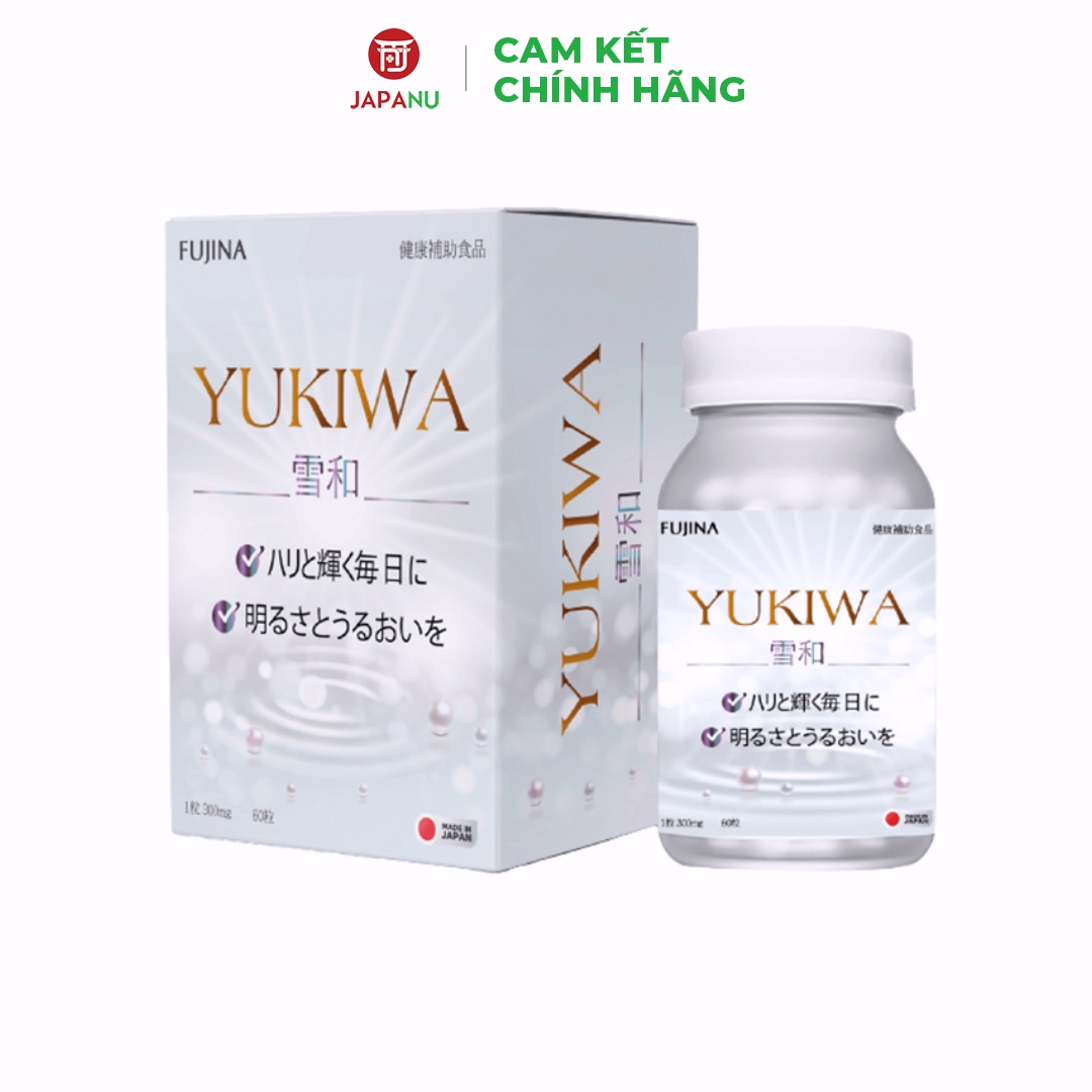 Viên uống trắng da YAKIWA Fujina 60 Viên