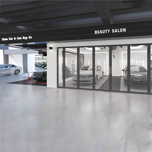 Tư vấn thiết kế và chọn mặt bằng trung tâm chăm sóc xe