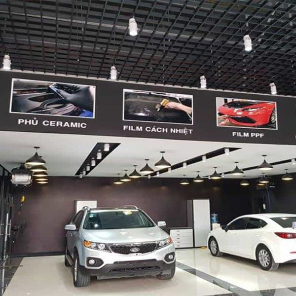 Tư vấn thiết kế và chọn mặt bằng trung tâm chăm sóc xe