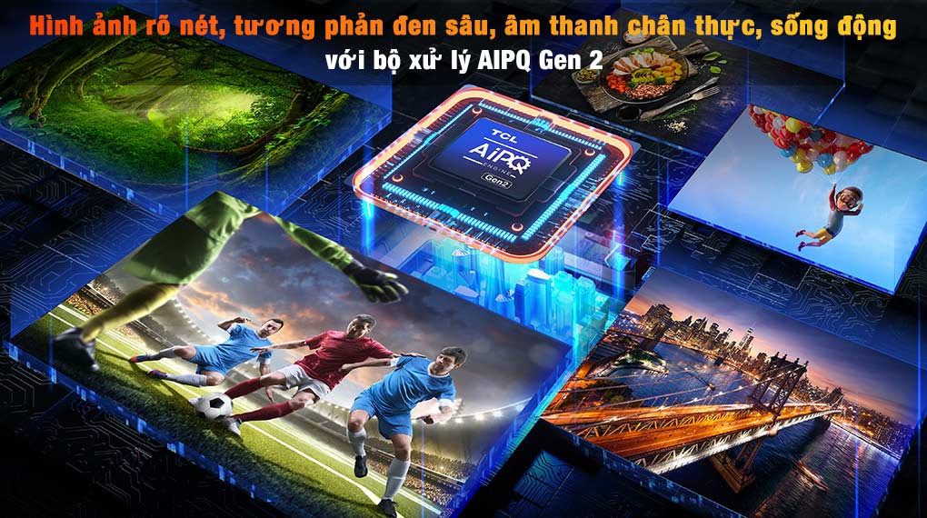 Android Tivi QLED TCL 4K 50 inch 50Q726 MỚI 2025