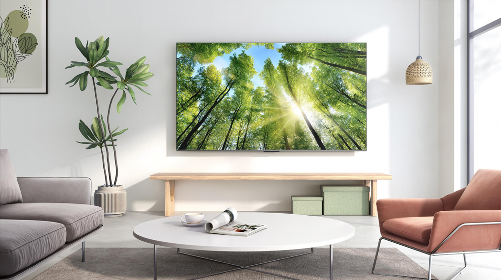 Google Tivi TCL 4K 55 inch 55P737 MỚI 5022