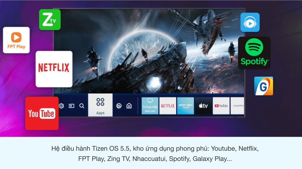 Smart Tivi Samsung 32 inch 32T4300 MỚI 2025