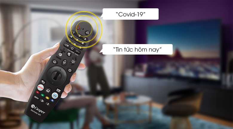 Smart Tivi Casper 4K 55 inch 55UW6000 UHD Mới 2025