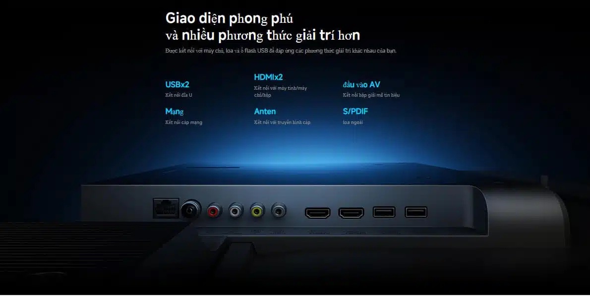Tivi Xiaomi EA Pro65 65 inch (model 2024) - 4K, 120Hz, RAM 3GB
