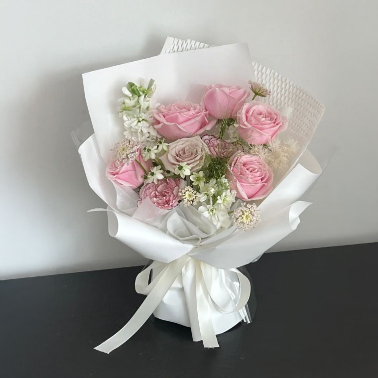 Bó hoa hồng sáp tại quận 7