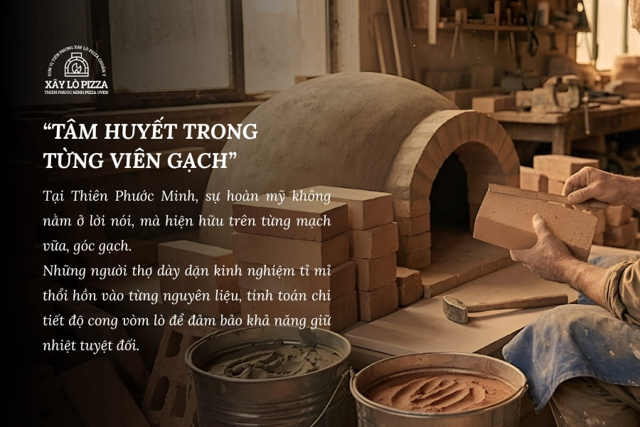 Tâm huyết trong từng viên gạch