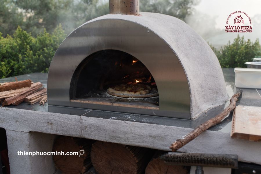 Vòm lò cong giúp tối lưu nhiệt